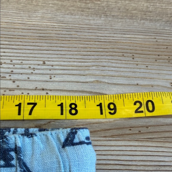 Denim & Co. Women's Naturals Sailboat print Linen Blend Midi Skirt XLP NWOT - Picture 9 of 10